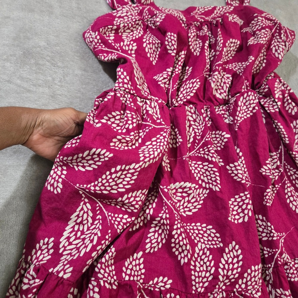 Belle Isle by Torrid Linen Blend Maxi Dress Size 3X Tiered Smocked Euro Summer - Picture 5 of 12